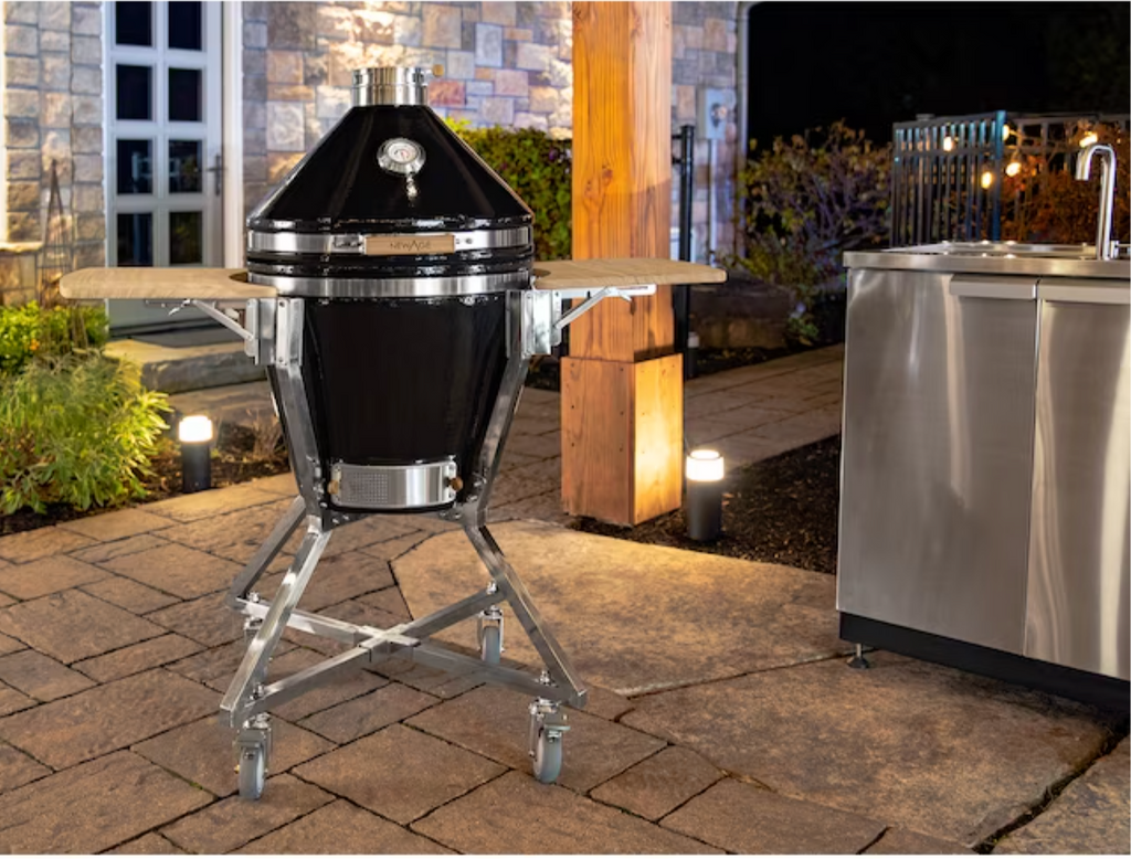 NewAge Outdoor Kitchen Kamado Pro Grill 22-in – Poolmere