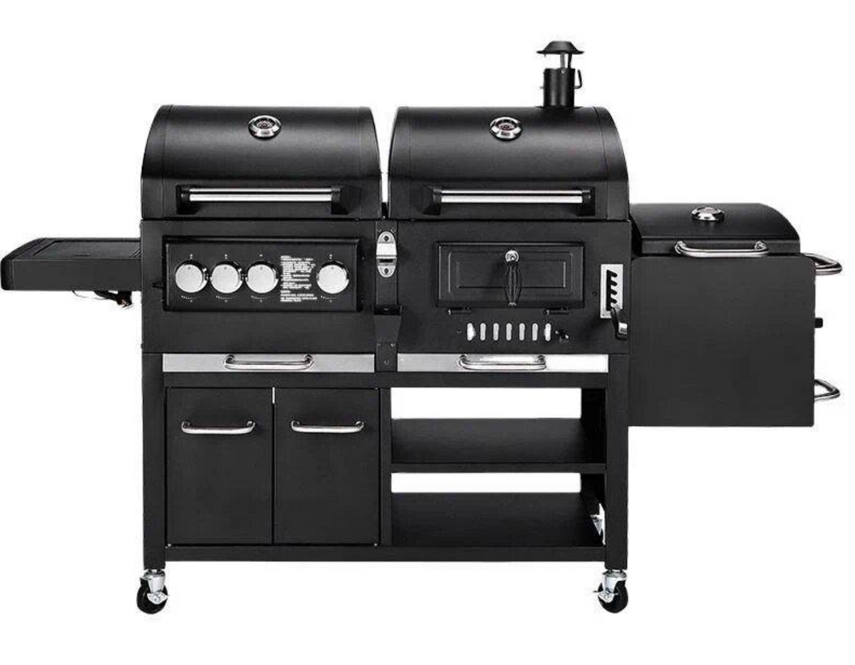 Outdoor Large Gas and Charcoal Grill – Poolmere